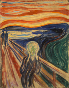 "O Grito", de Edvard Munch, pintura de 1910